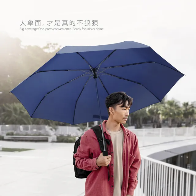 【雨之情】2入組 大大傘面簡約時尚自動傘-雨傘 大傘面 自動傘 自動摺疊