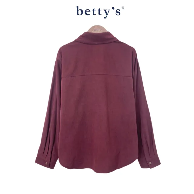 【betty’s 貝蒂思】細坑條雙口袋開襟襯衫(共二色)
