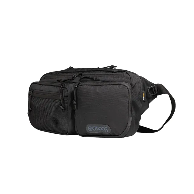 【OUTDOOR】雙11 風格前線系列單肩包-黑色 OD263110BK