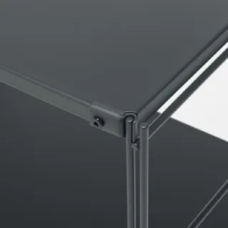 【MUJI 無印良品】SUS鋼製層架組/深灰/大 (大型家具配送)