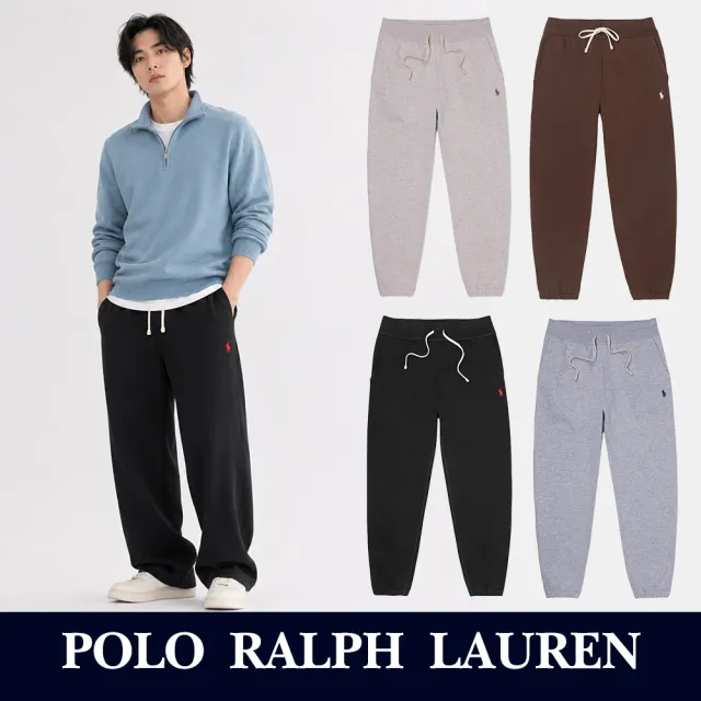 【RALPH LAUREN】RL POLO 經典刺繡小馬棉長褲-多色選(平輸品)