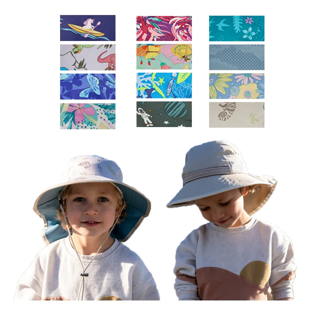 【Sunday Afternoons】兒童抗UV防潑透氣護頸帽 Kids Play Hat(抗UV/防曬帽/防潑水/透氣/兒童)