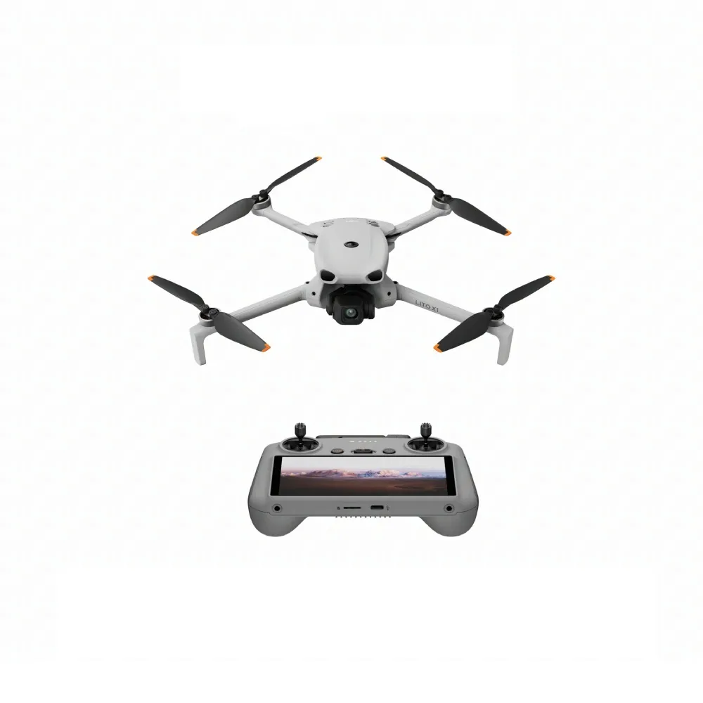 【DJI】LITO X1帶屏組暢飛套裝(DJI RC 2)+1年版CARE 空拍機/無人機 ｜免註冊｜自帶內存(聯強國際貨)