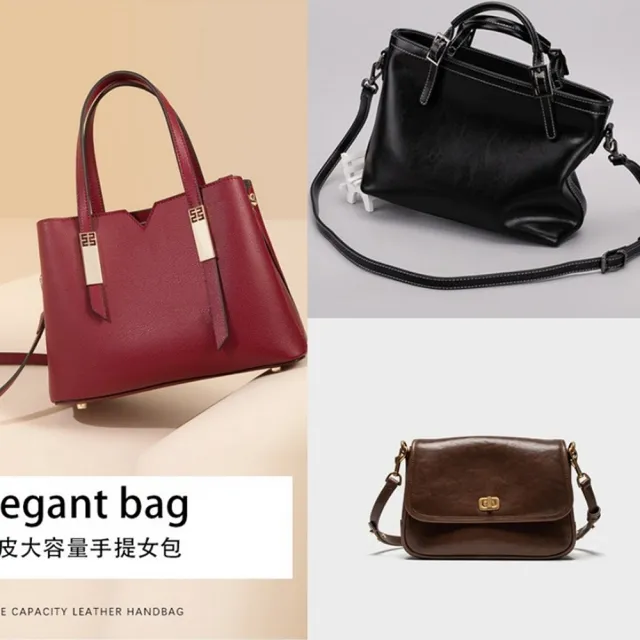 【巴黎精品】現貨+預購真牛皮側背包真皮包包單肩斜背包手提包凱莉包新款婚禮女士女包包3款a1ml14 C