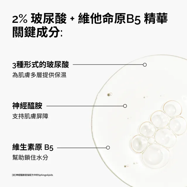 【The Ordinary】2% 玻尿酸+ 維他命原B5 精華60ml