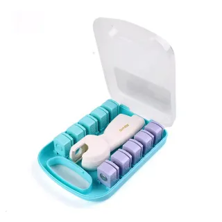 【KOKUYO】DIY 花樣打孔浮雕器10件組 XZ160 卡孔器 浮雕