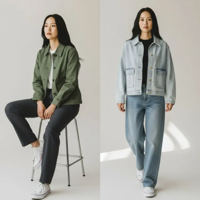 【HUNTER】英倫工裝 Hunter 女外套 牛仔外套 純棉 修身 丹寧 長袖 外套 現貨 @1756