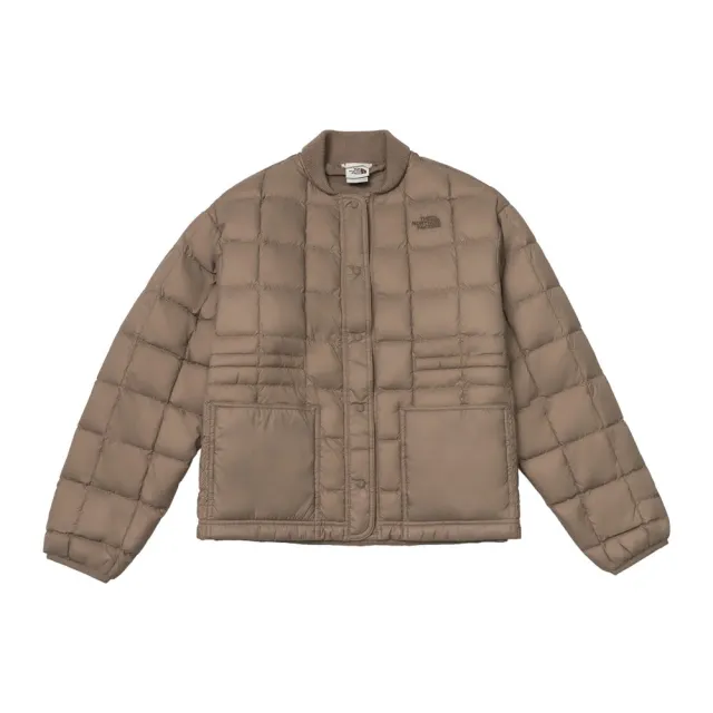 【The North Face】TNF 休閒 寬鬆羽絨外套 W LOW LOFT LIGHT DOWN JACKET - AP 女 褐色 (NF0A8J6U2H9)