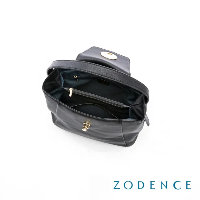 【ZODENCE 佐登司】VALORA進口真皮商務休閒手提肩背包-大-多色(上班包/斜背包)