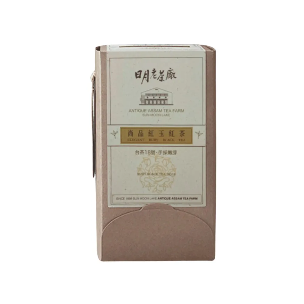【台灣農林】官方直營 尚品紅玉紅茶台茶18號 日月老茶廠(茶包25入/盒)