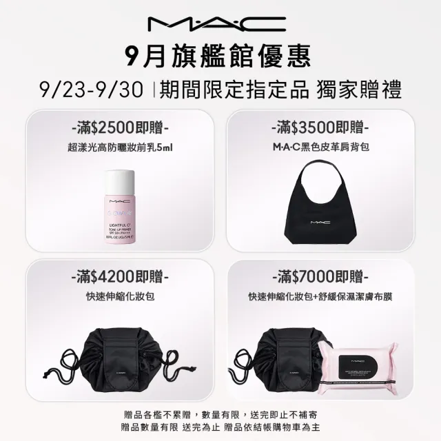 【M.A.C】高防曬水潤妝前組(超漾光高防曬妝前乳SPF50＋/PA＋＋＋x2 /防曬)
