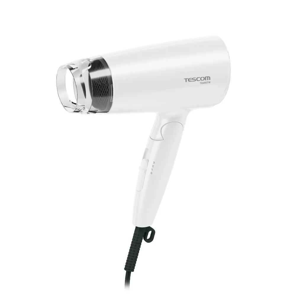 【TESCOM】官方直營 輕量型負離子吹風機 TD200TW