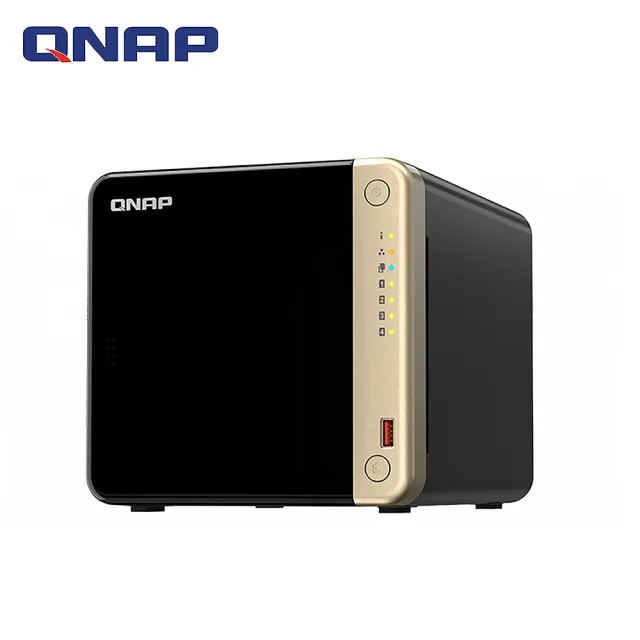【QNAP】搭東芝22TBx2★TS-464-8G 4Bay NAS 網路儲存伺服器+(HDWG62CAZSTA)
