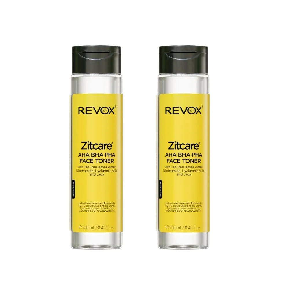 【REVOX B77 瑞博士】果酸煥膚粉刺調理化妝水250ml x2入 (夜用)