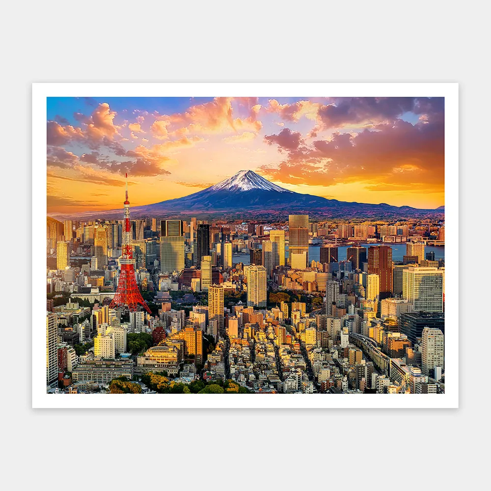 【Pintoo】日本 - 東京天際線 - 拼圖1200片