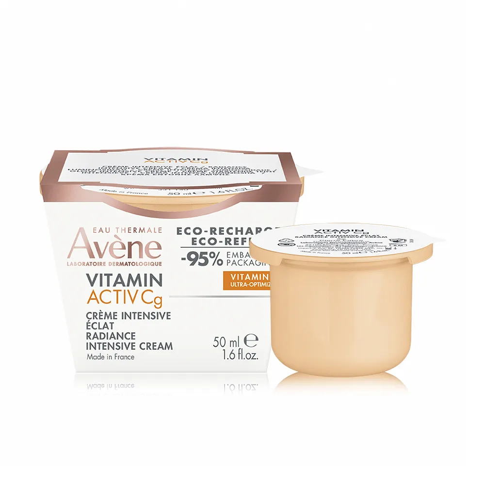 即期品【Avene 雅漾】買一送一★官方直營  極光C亮白特潤精華霜(補充包/補充蕊_50ml)(短效品)