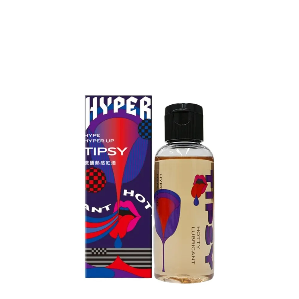 【HYPER HYPE UP】紅酒熱感口味潤滑液(50ml HARU女性情趣口交 水性潤滑液)