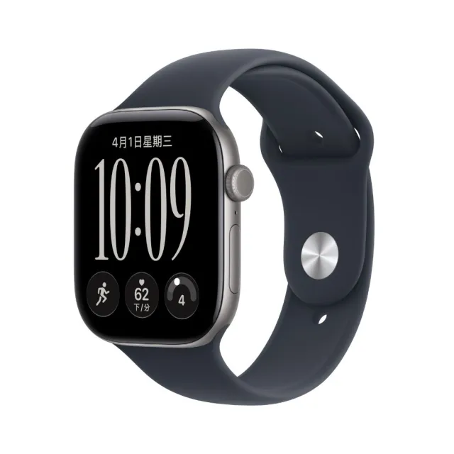 【Apple】Apple Watch S12 GPS 42mm(鋁金屬錶殼配橡膠錶帶)
