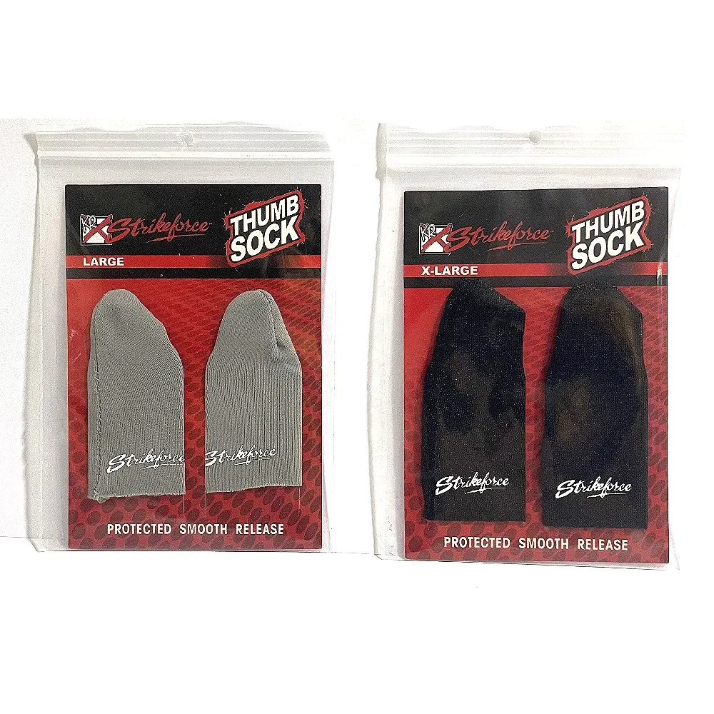 【DJ80嚴選】KR Strikeforce THUMB SOCK 保齡球專用超彈力護指套 2入/組(雙尺碼供選)
