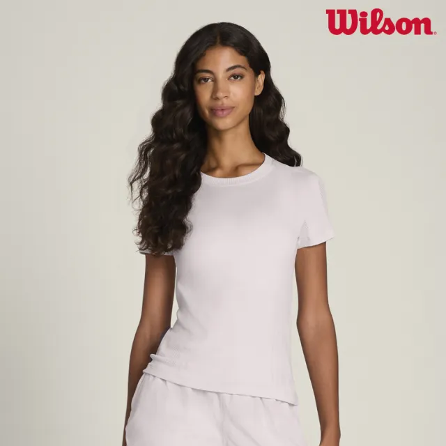 【WILSON】Pro Seamless Tee Lilac Ash 女款 服飾 短袖T恤 薰衣草紫 WW00593L013001
