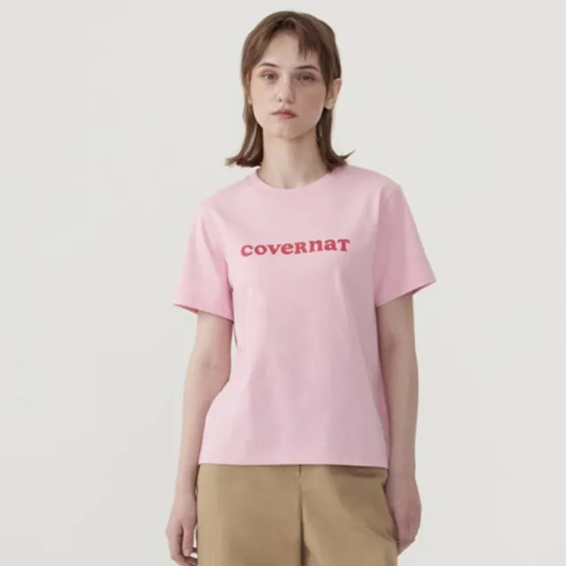 【COVERNAT】男女款- Logo短袖T恤(多色任選)