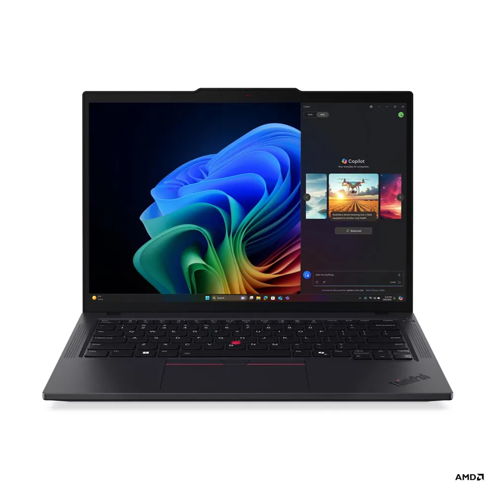 【ThinkPad 聯想】+500G外接SSD★14吋Ryzen AI 7 PRO-350 商用輕薄筆電(T14 G6/16G/512G/W11P/3年保)