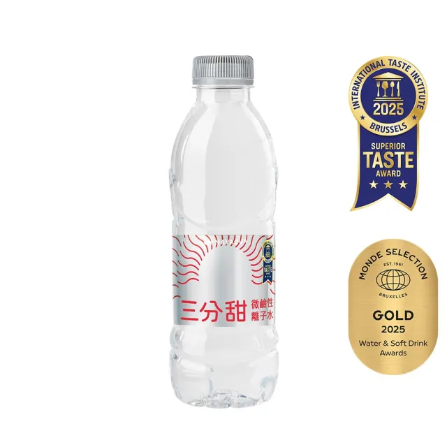 【NAYAQUA 耐雅格生技】三分甜微鹼性離子水330mlx3箱(共72入；官方直營)