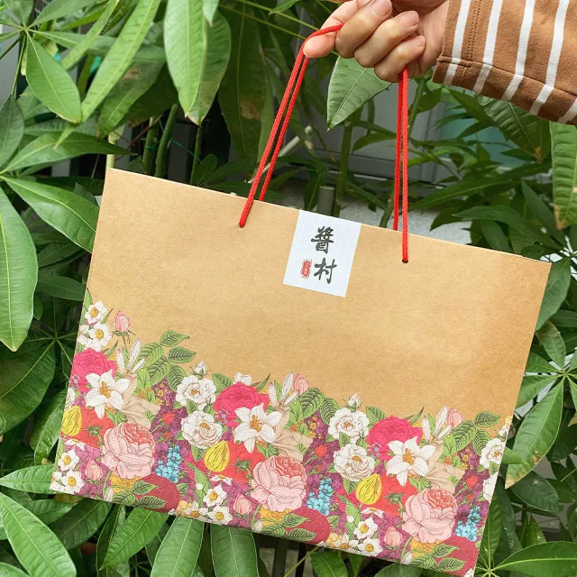 【醬村】雲朵雪耳露5入禮盒組 附禮盒+禮袋(300公克x5入 中秋節禮盒/送禮/伴手禮/常溫/養生/白木耳)