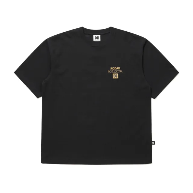 【KODAK Apparel】官方旗艦館 柯達 中性 短袖T恤 RGB Sorona 阿波羅 BLACK 黑色 / KB602009BLK
