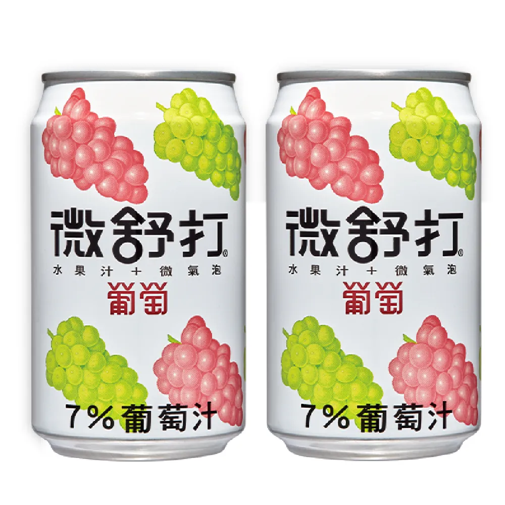 【寶礦力水得】葡萄果汁汽水320mlx2箱(共48入)