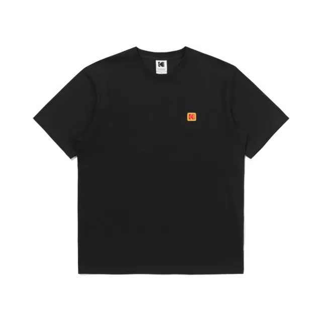 【KODAK Apparel】官方旗艦館 柯達 男女同款 短袖T恤 涼感 經典Askin BLACK 黑色 / KB602013BLK