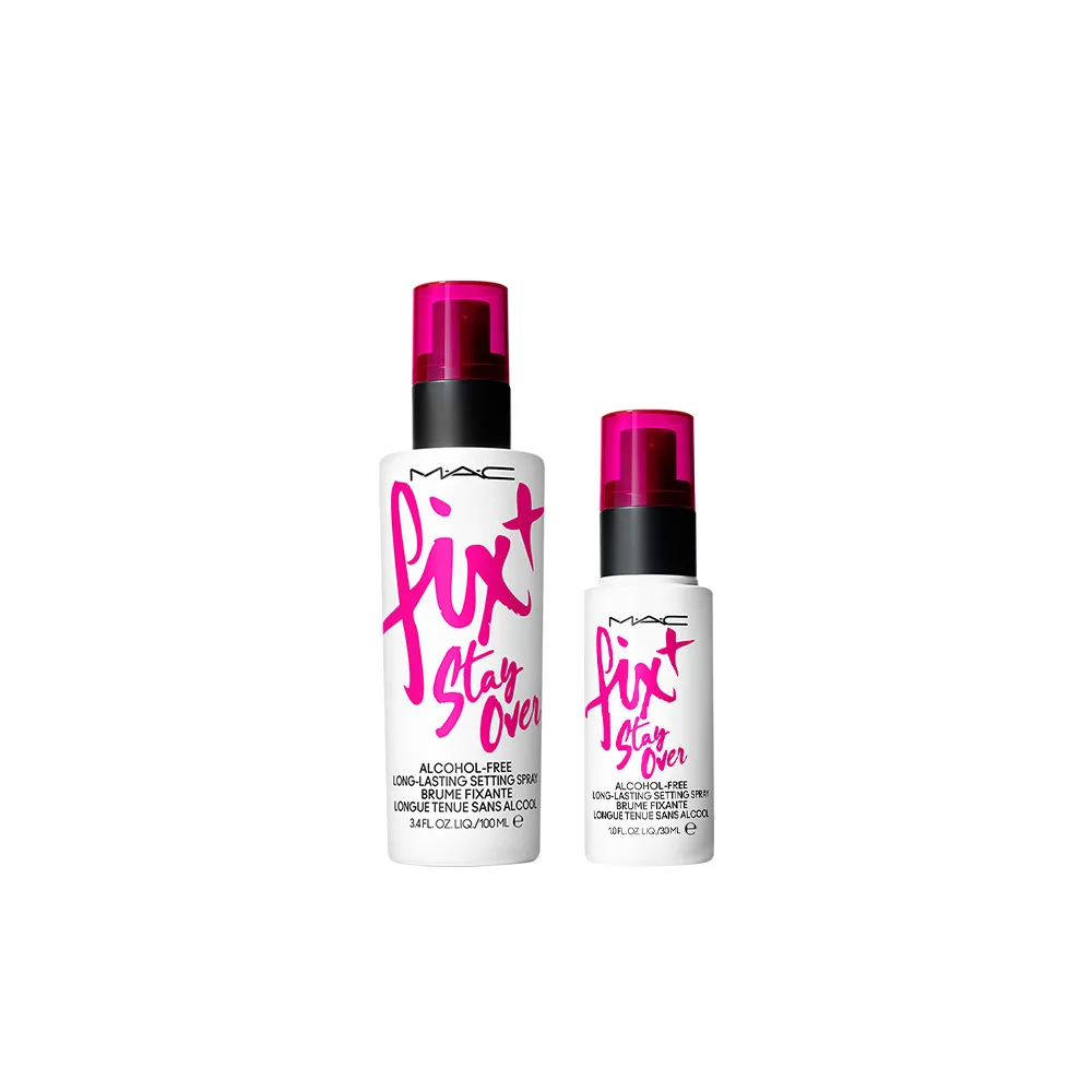 【M.A.C】FIX+超持妝零暗沉水噴霧家族組(FIX+超持妝定妝噴霧100ml+30ml)