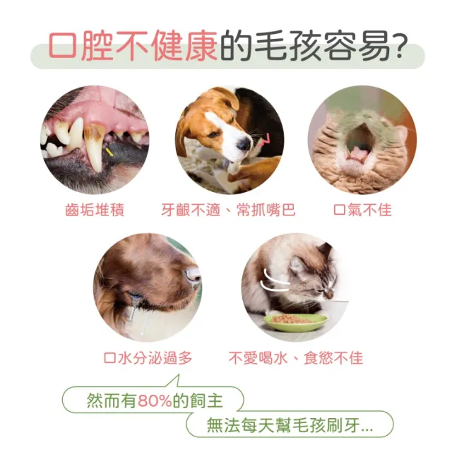 【PROUDPET 嬌寵醫生】牙齦研口腔噴液 20mlx2入(犬貓護齦/寵物潔牙/貓狗口腔噴液/寵物清潔)