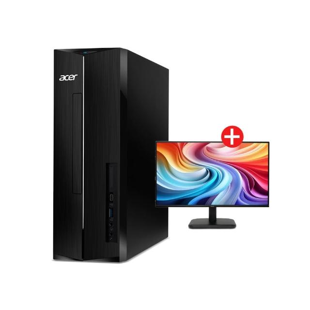 【Acer 宏碁】+24型螢幕★R5-7430U 六核文書電腦(XC-1725/16GB/512G SSD/W11H)