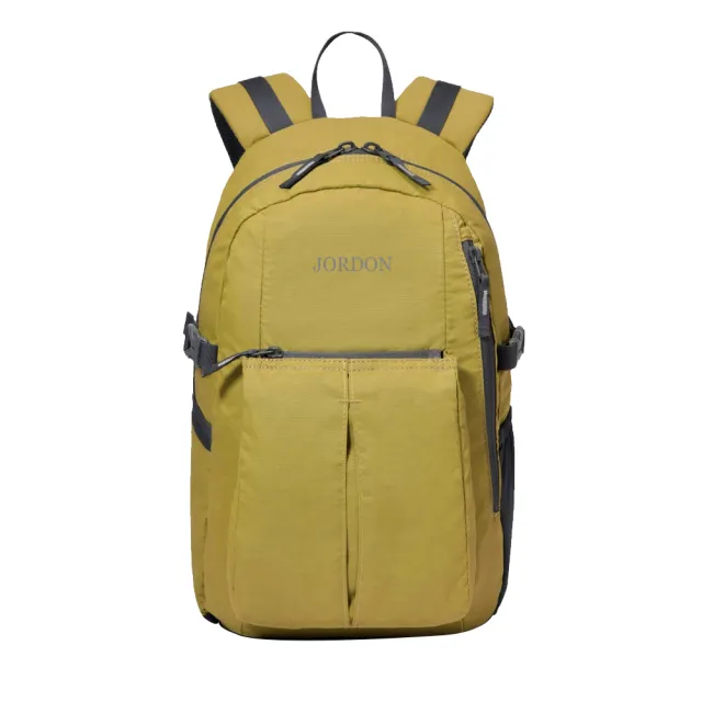 【JORDON 橋登】20L大容量休閒登山背包(輕量/防撥水/健行/旅遊/後背包/登頂包/附防雨罩)
