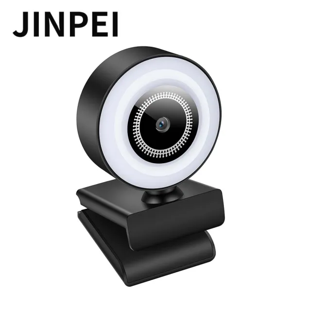 【JINPEI 錦沛】2K QHD解析度 自動補光 美顏 網路視訊攝影機 視訊鏡頭 Webcam(JW-03W)