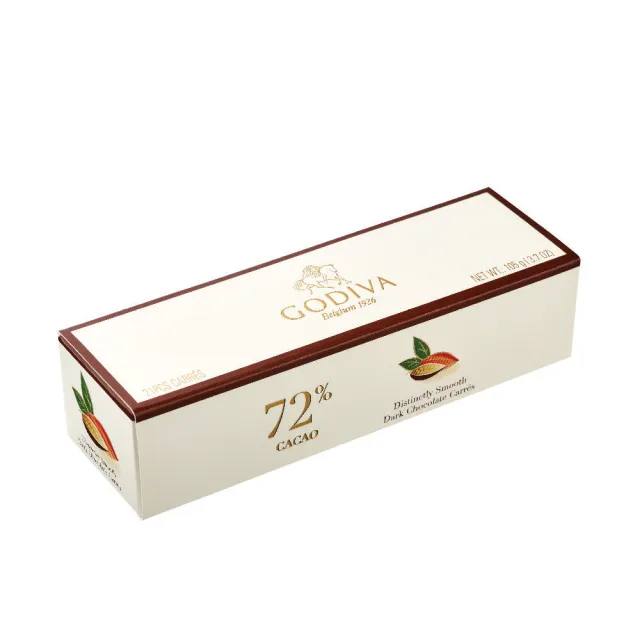 【GODIVA】片裝72%黑巧克力禮盒21片裝(生日禮、情人節、雙11、1111)