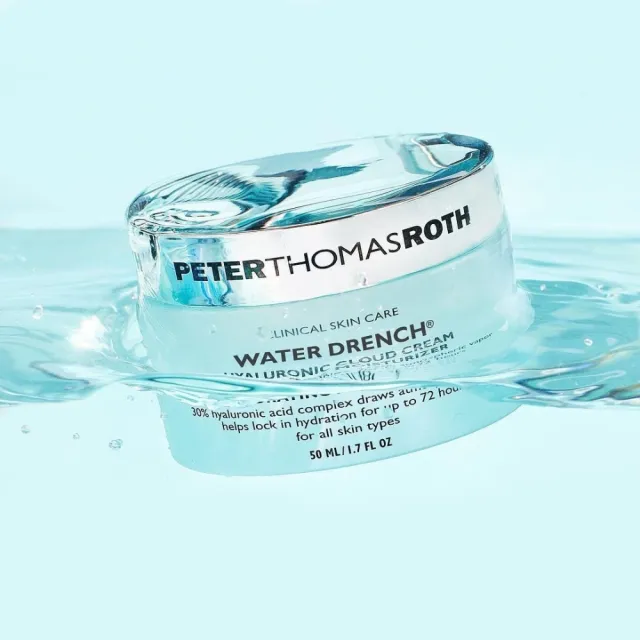 【Peter Thomas Roth 彼得羅夫】雲朵極潤組(雲朵極潤水凝霜50ML+雲朵極潤水凝眼膜 60 片)