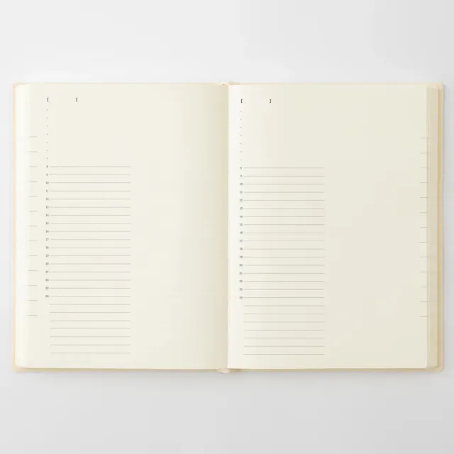 【MIDORI】《2027 年 MD Notebook Diary 一期一會》A5 size