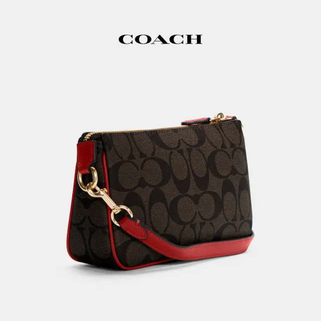 【COACH】蔻馳官方直營 NOLITA 19 經典 SIGNATURE 手袋 手拿包 斜背包 單肩包-2色任選(C3308/CDC37)