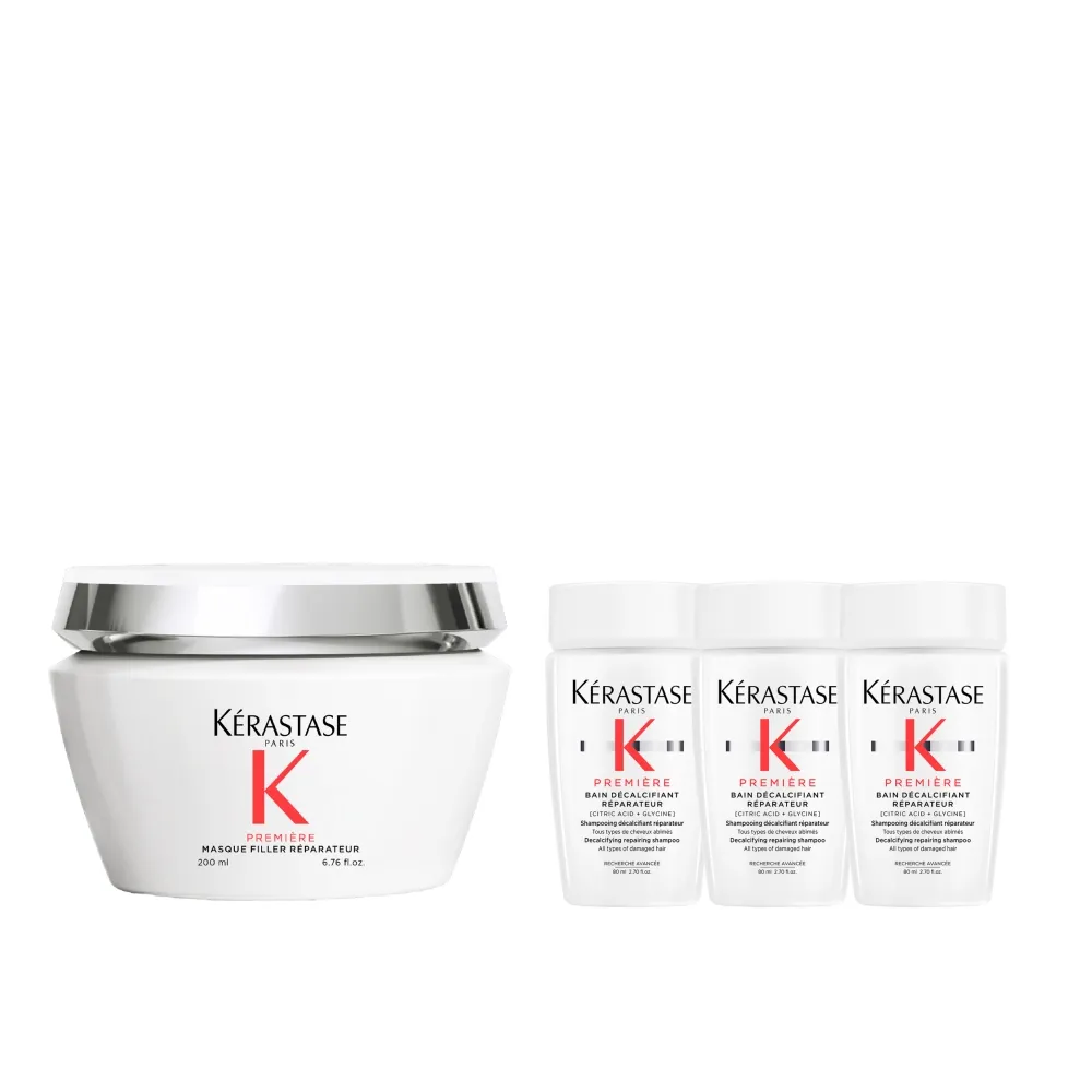 【KERASTASE 巴黎卡詩】白鑽升肽重建髮膜 200ml(護髮/修護/養髮/髮膜/強韌髮根)