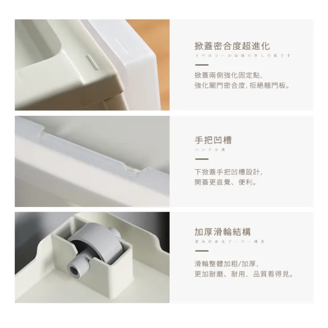 【Mr.Box】大容量-艾夏掀蓋式可堆疊玩具衣物收納箱(39L)