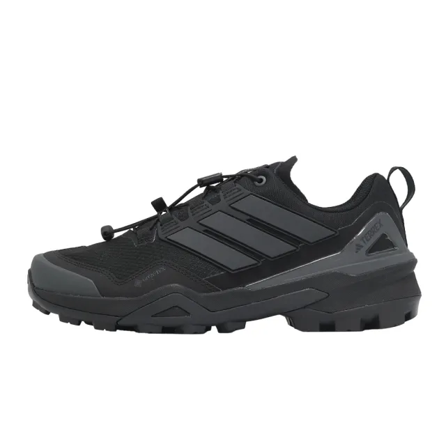 【adidas 愛迪達】登山鞋 Terrex Skychaser GTX 男鞋 防水 黑 戶外 機能 越野 健行 愛迪達(IH1093)