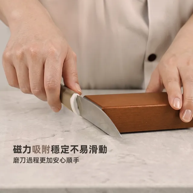 【上手家居】滾筒磨刀器(磨刀器/磨刀石/磨刀/磨刀機/滾輪磨刀器/磨刀架/刀具)