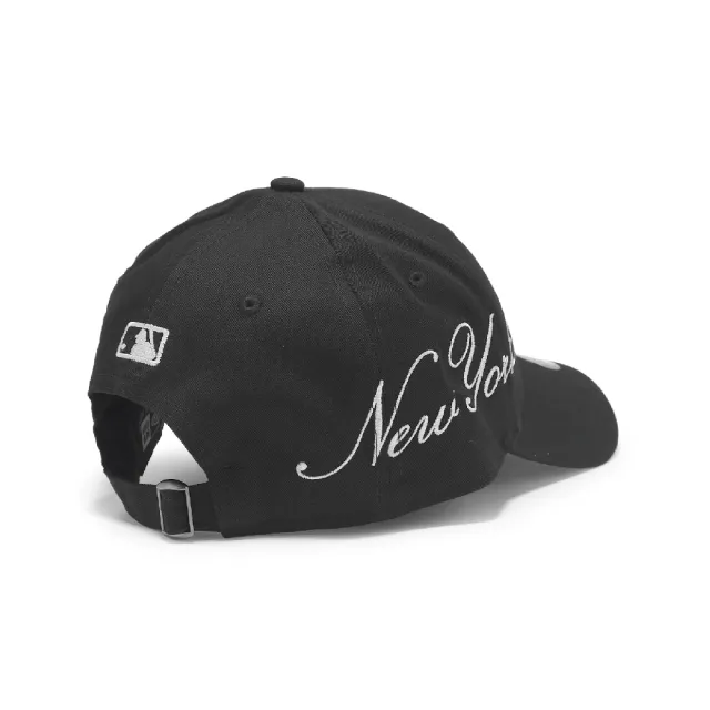 【NEW ERA】棒球帽 940 Cross Panels Script 紐約洋基 黑 草寫 NE15169426