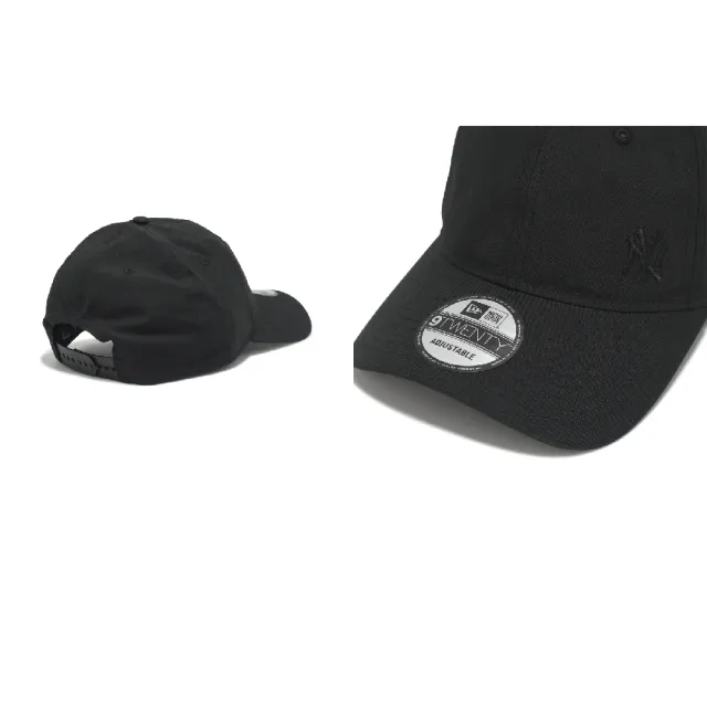 【NEW ERA】棒球帽 920 Flawless Yankees 紐約洋基 黑 老帽 帽子 NE60691113
