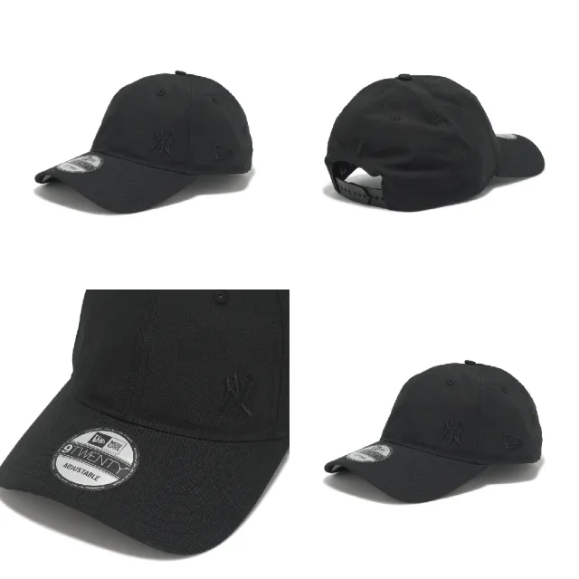 【NEW ERA】棒球帽 920 Flawless Yankees 紐約洋基 黑 老帽 帽子 NE60691113