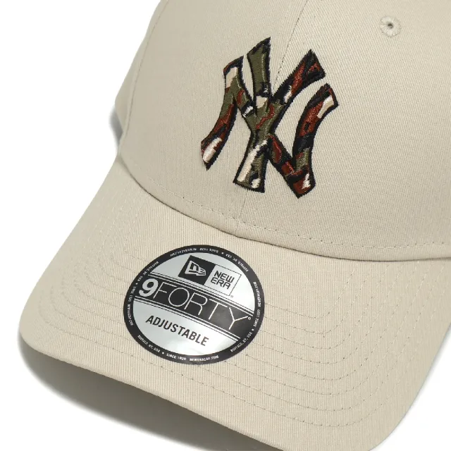 【NEW ERA】棒球帽 940 Outline Camo 紐約洋基 石灰 迷彩刺繡 NE60771850