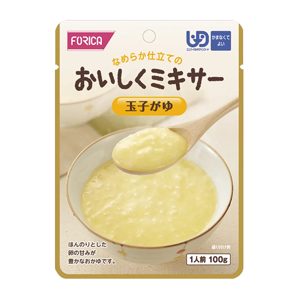 【FORICA】福瑞加 介護食品 玉子香滑米粥(100gX6)