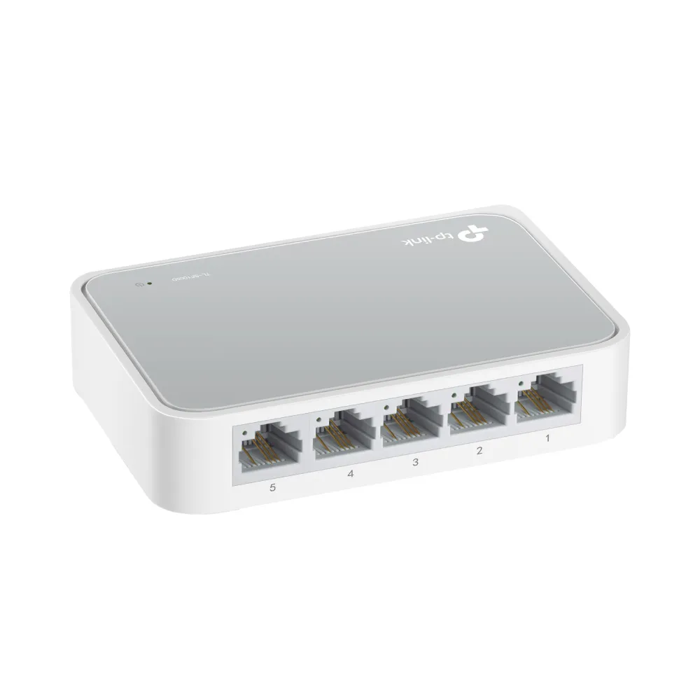 【TP-Link】TL-SF1005D 5埠100Mbps桌上型乙太網路交換器